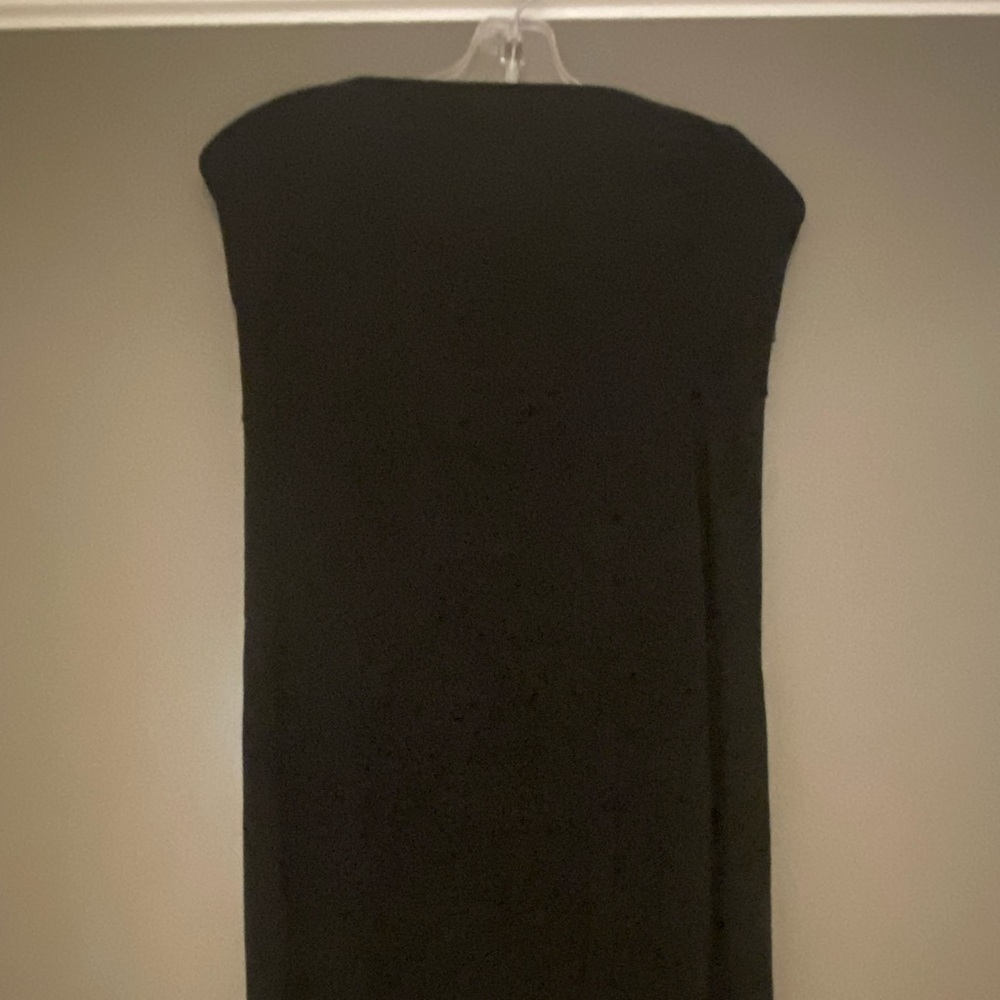 NWT Norma Kamali Black Strapless Dress - Picture 12 of 16